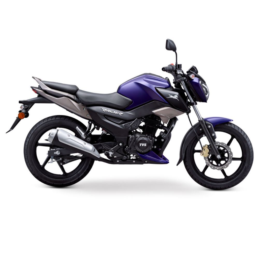 MOTOCICLETA TVS RAIDER 125 NEGRO