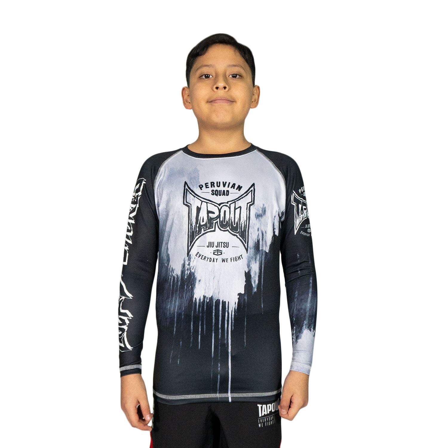 RASHGUARD MANGA LARGA KIDS TAPOUT SERVE