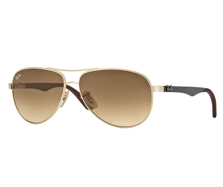 Lentes RayBan RB8313M Aviator Scuderia Ferrari Collection Unisex / Color Marron