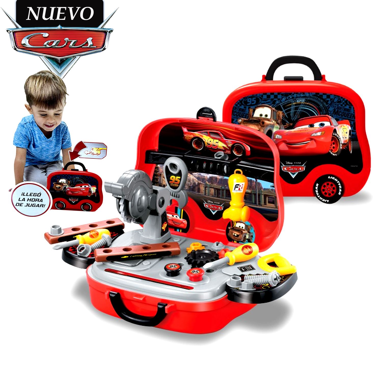 Set de Herramientas y Lonchera de Rayo Macqueen EODS008-916