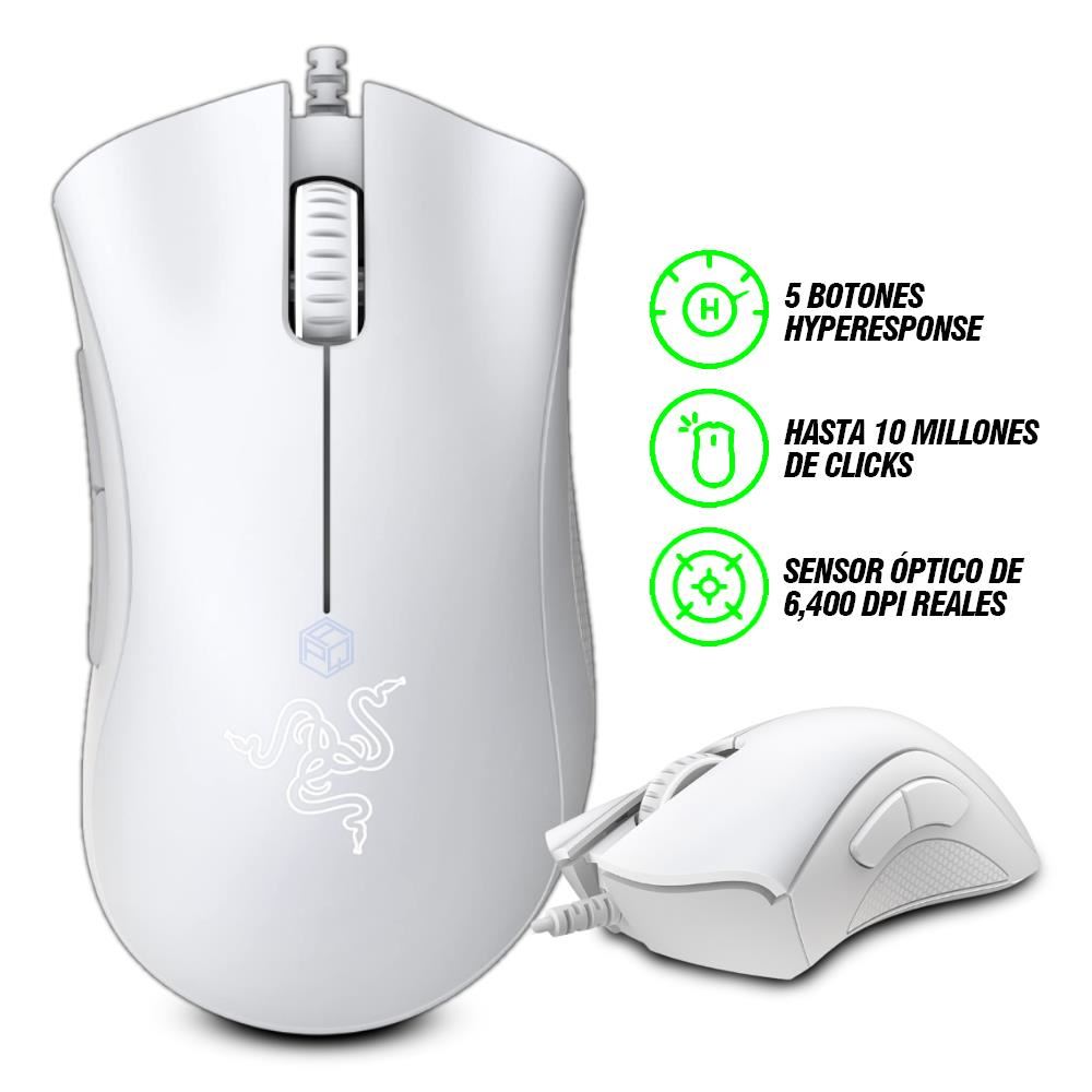 Mouse Razer Deathadder Essential Replica 6400 DPI-White