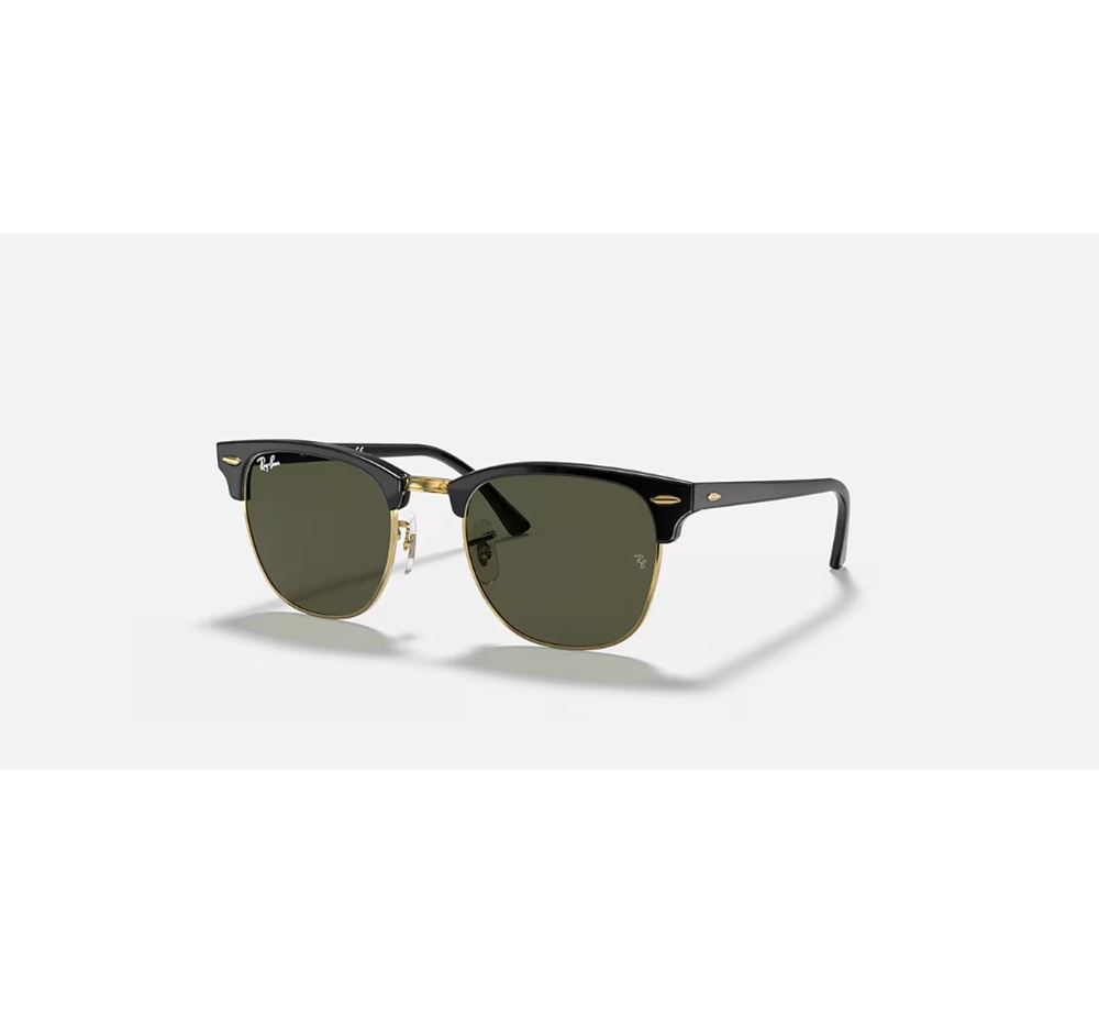 LENTES DE SOL RAY BAN CLUBMASTER UNISEX NEGRO RB3016