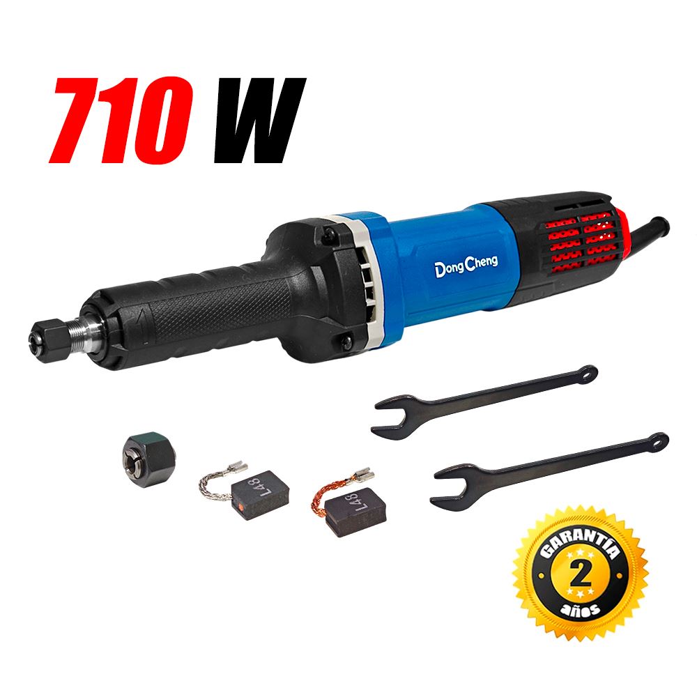 Rectificadora Turbineta 1/4" Dongcheng DSJ08-25 710W