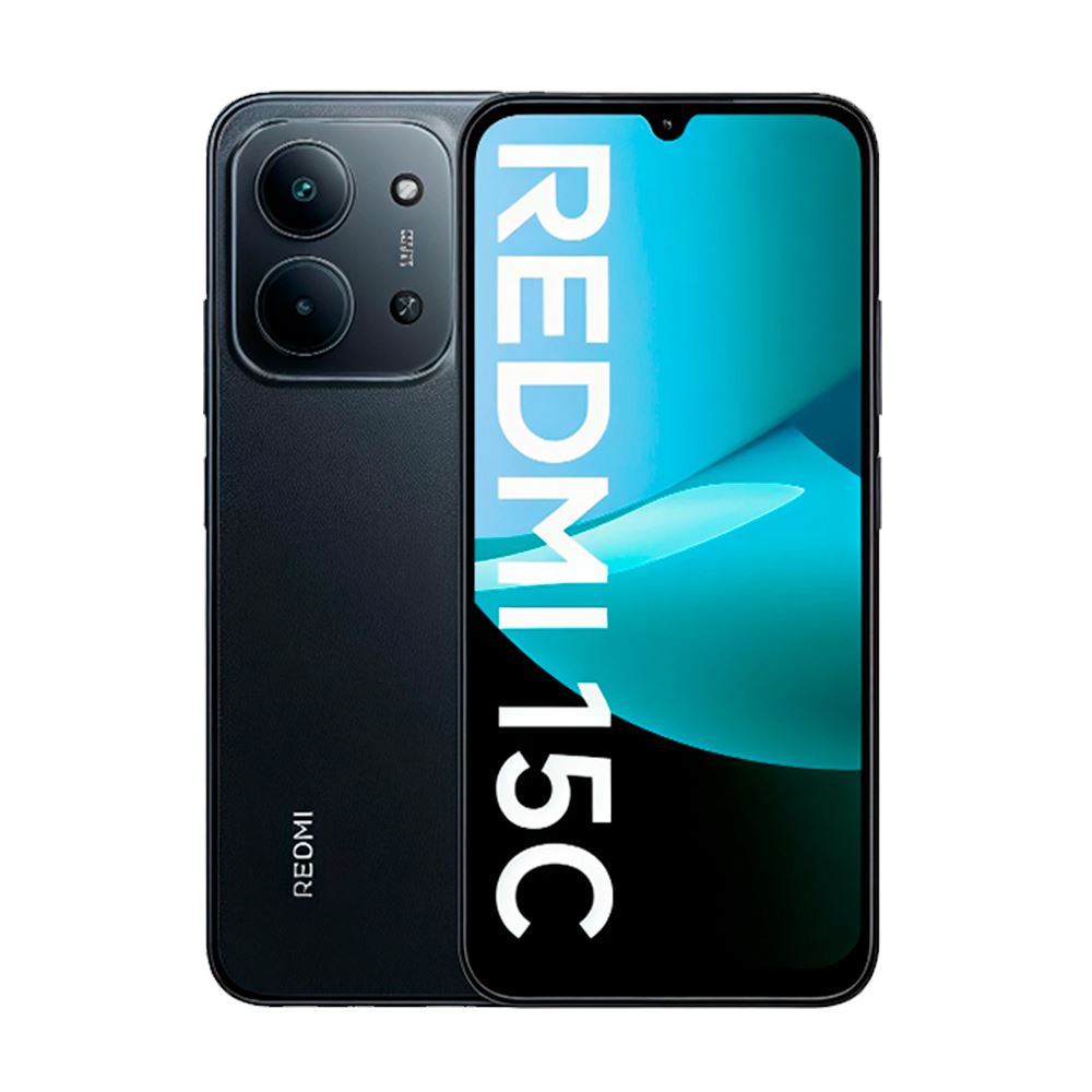 CELULAR XIAOMI REDMI 15C 4GB RAM 256GB ROM COLOR NEGRO MEDIANOCHE
