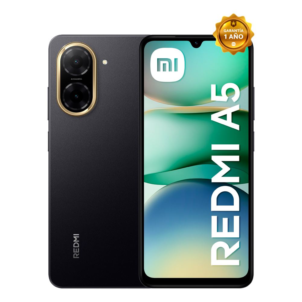 CELULAR XIAOMI REDMI A5 3GB RAM 64GBROM COLOR NEGRO OCASO