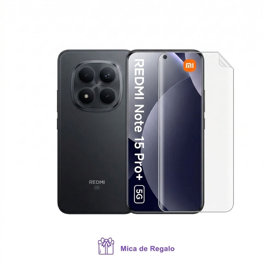 XIAOMI REDMI NOTE 15 PRO PLUS 5G 12GB RAM 512GB ROM BLACK REGISTRADO