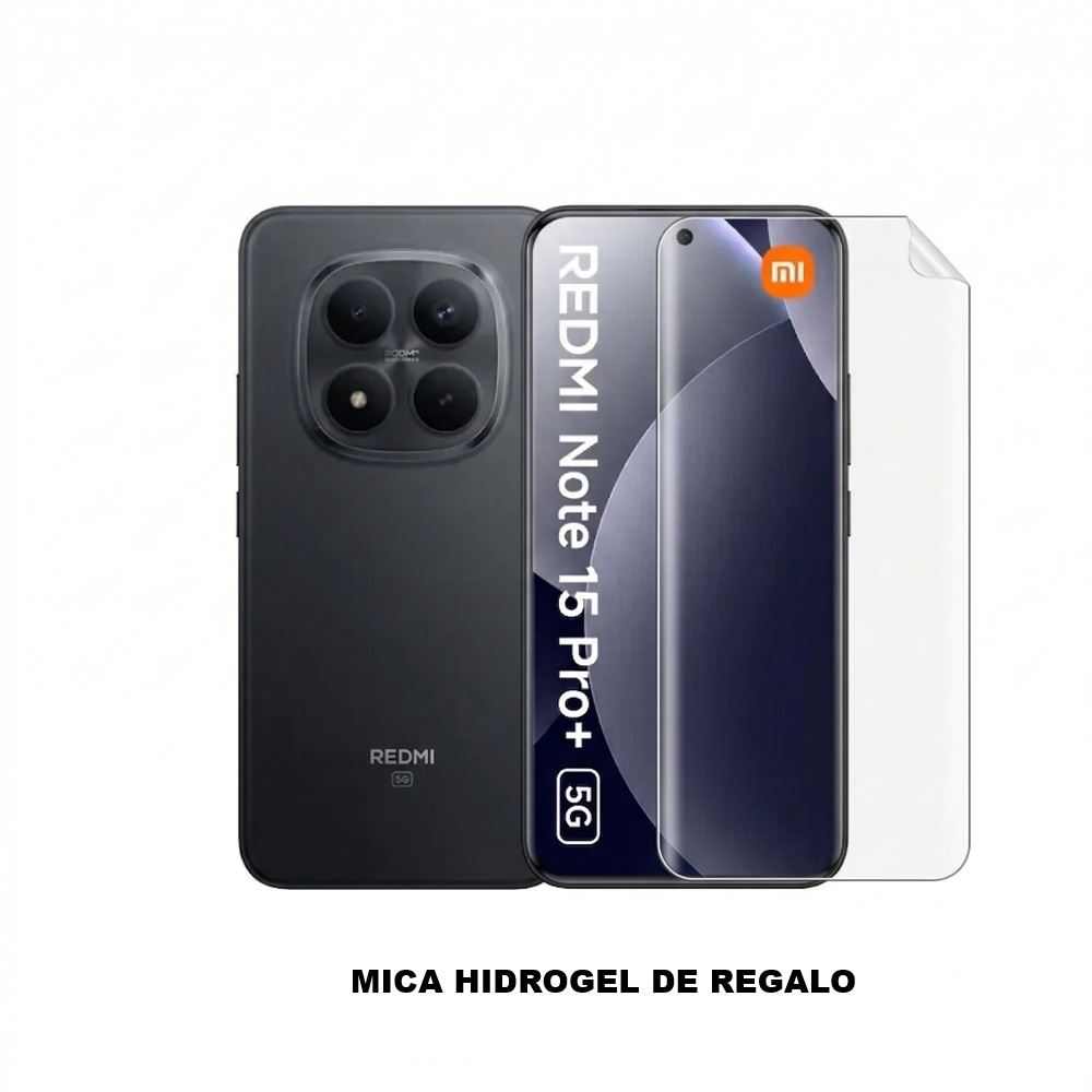REDMI NOTE 15 PRO PLUS 5G 12GB RAM NEGRO 512GB ROM - REGISTRADO