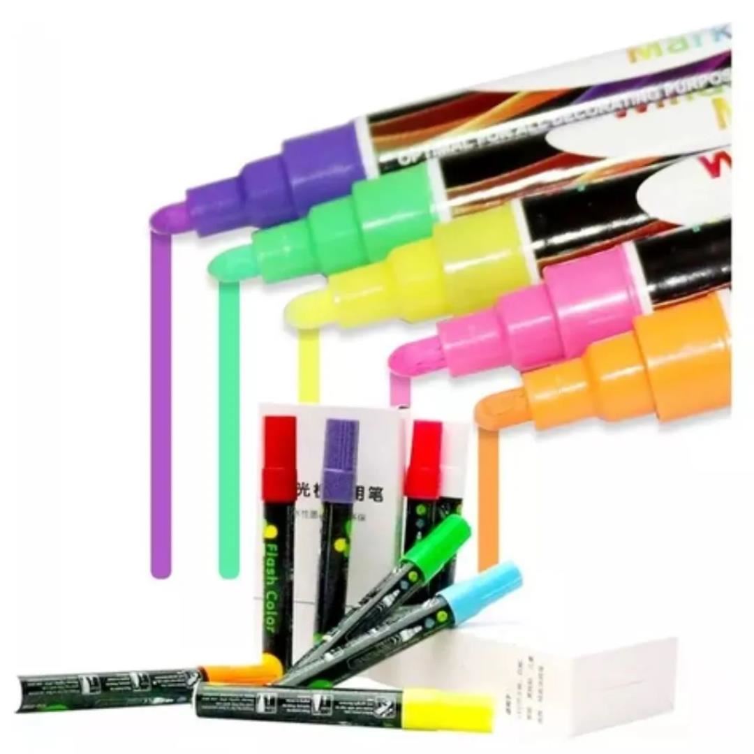 Plumones De Tiza Liquida Para Decoraciones