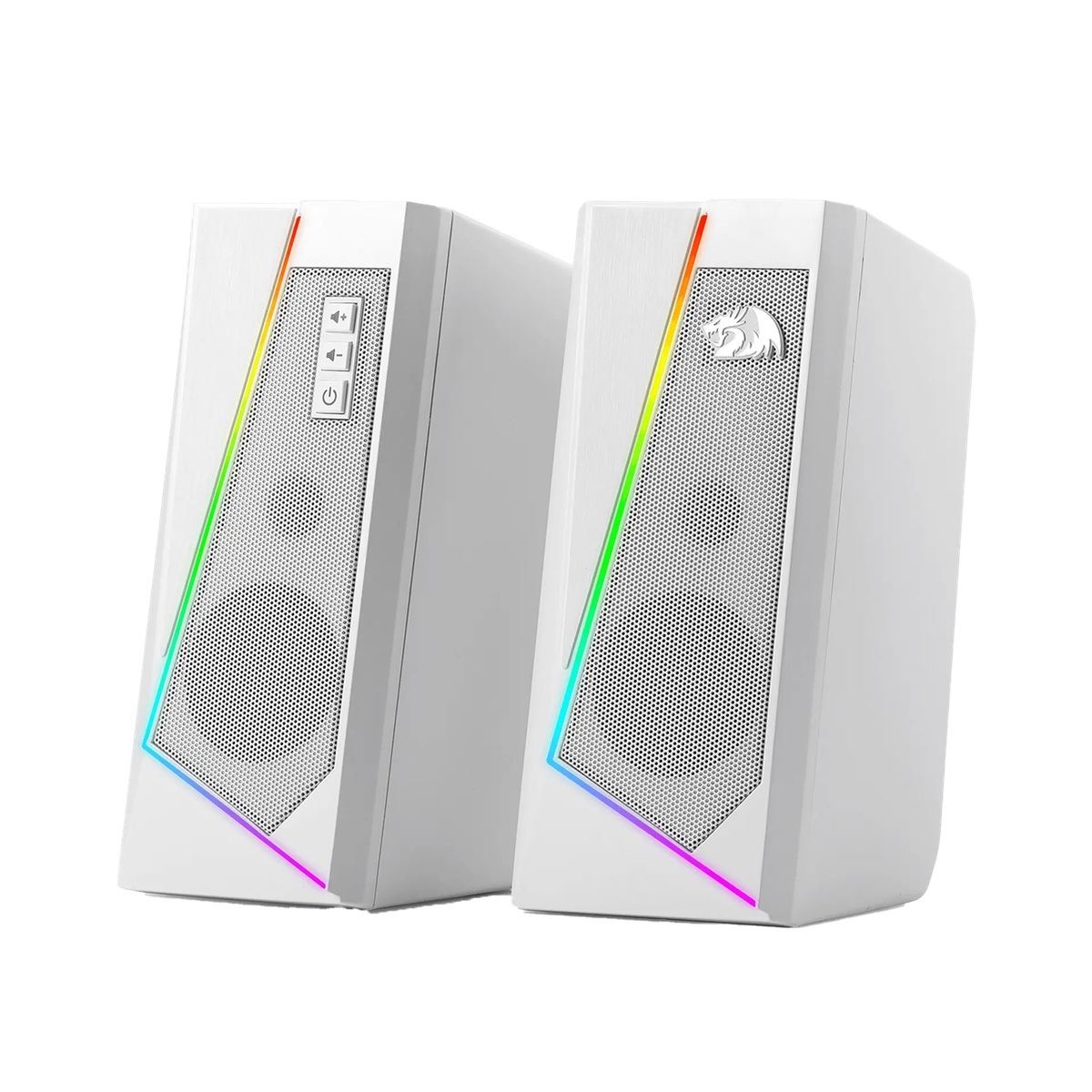 Redragon - Parlante 2.0 Anvil GS520 RGB - Blanco