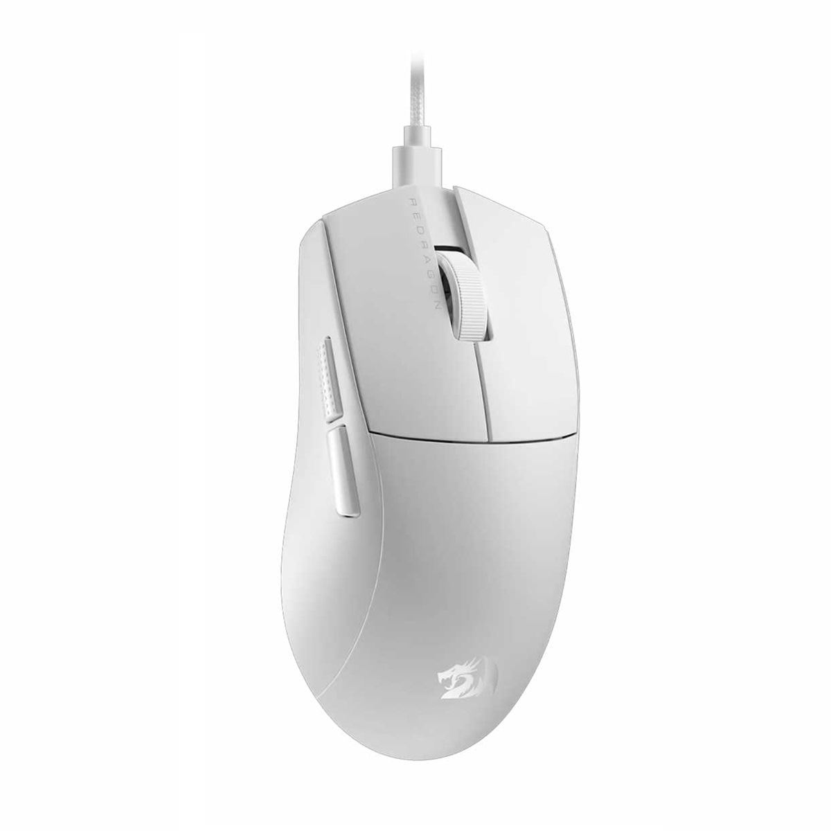 Redragon - Mouse K1NG 1K M724 12400 DPI - Blanco