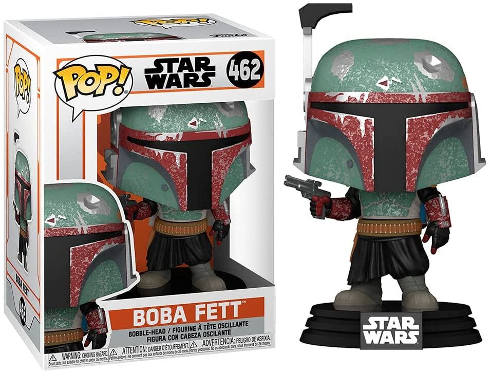 Funko Pop! Star Wars: The Mandalorian Boba Fett #462