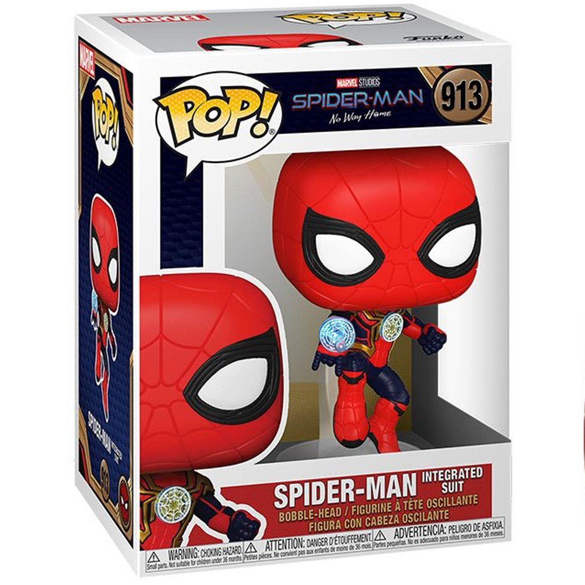 Funko Pop! Spider-Man: No Way Home Spider-Man Integrated Suit #913 | Juntoz