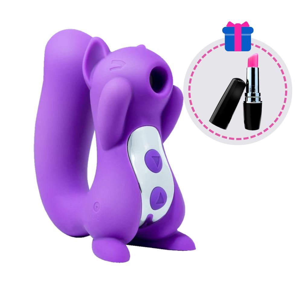 Vibrador Succionador de Clítoris y Punto G Cola Consoladora