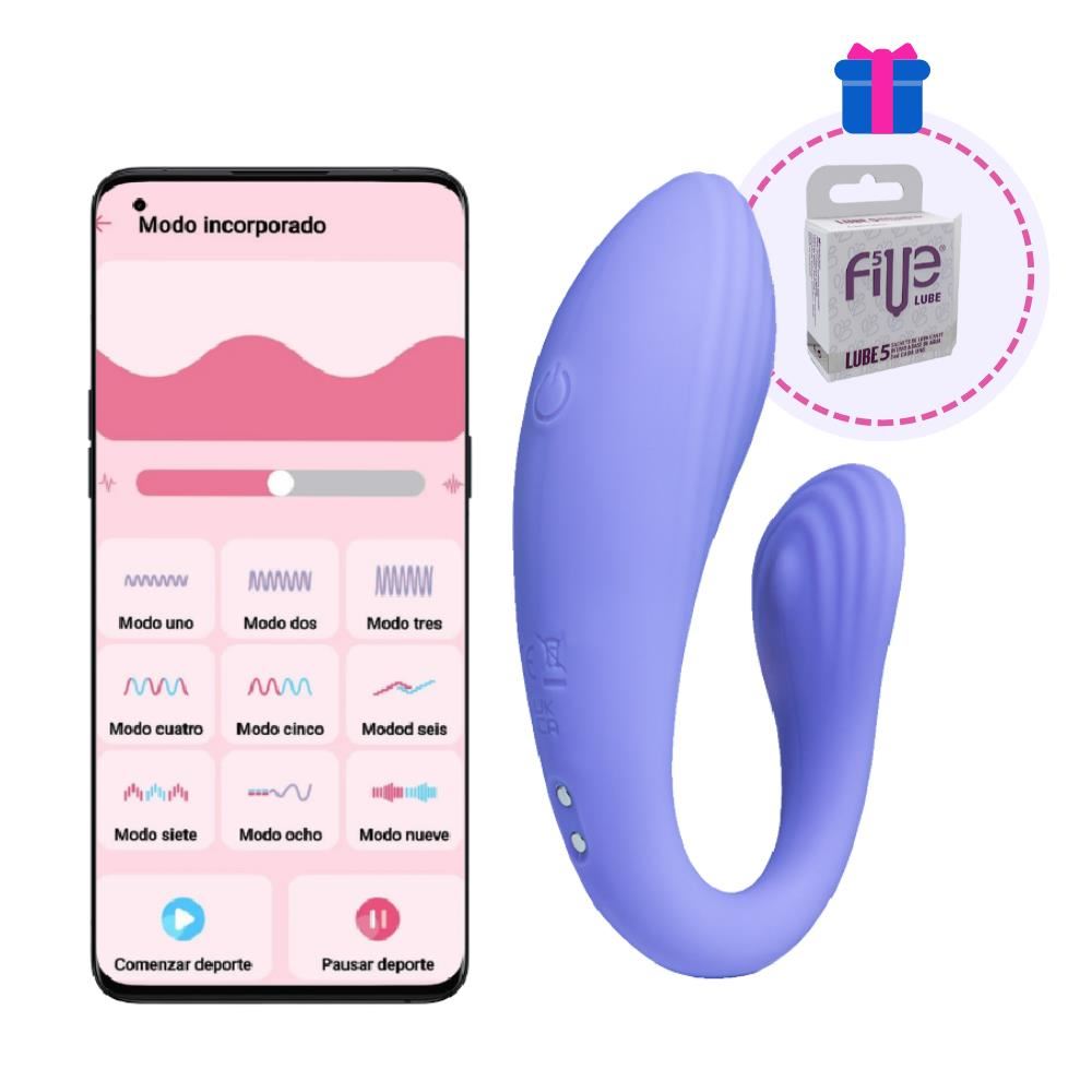 Vibrador Inalámbrico Sheila con App Winyi Doble Estimulación