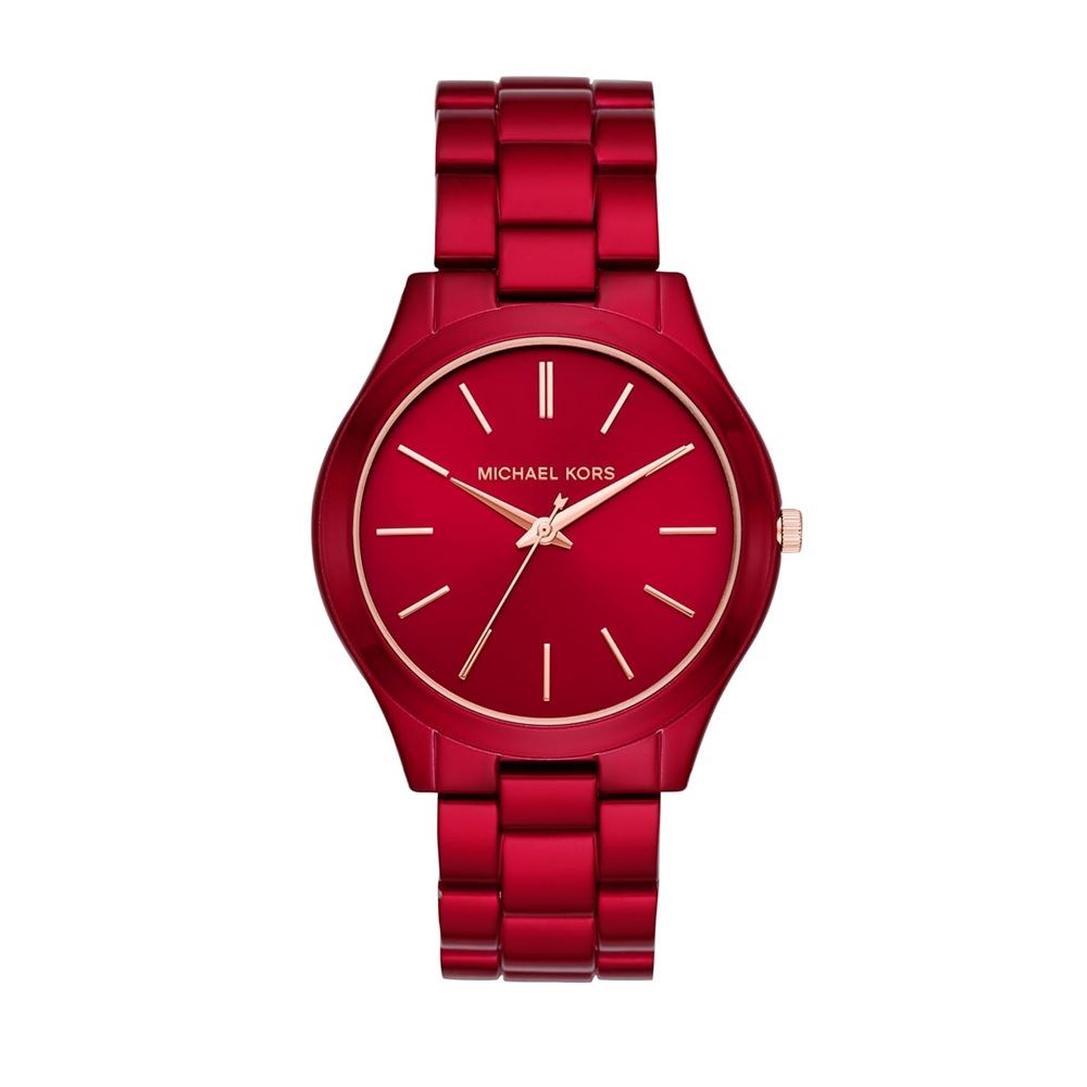 Michael Kors MK3895 Slim Runway - Reloj de pulsera de acero  | OPEN BOX