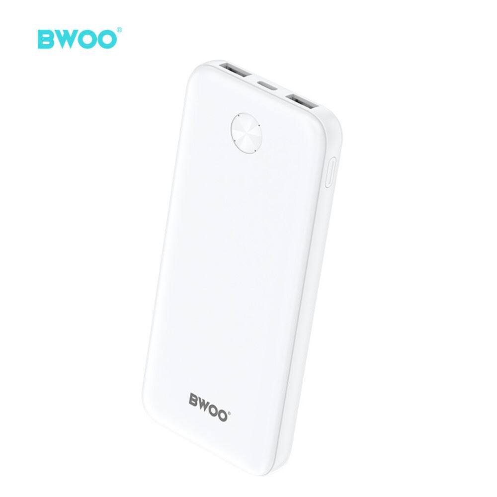 CARGADOR PORTATIL POWERBAK 10000MAH 2 PUERTOS USB 1 USB-C BO-P31 BWOO