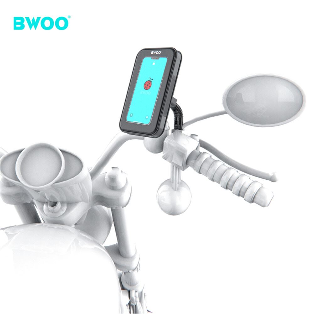 SOPORT DE CELULAR 6" PARA MOTO BICICLETA, 360°, BO-ZJ111 BWOO