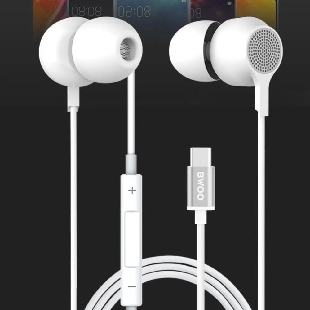 AUDIFONOS ESTEREO TIPO C CABLE 120CM HF-157 BWOO