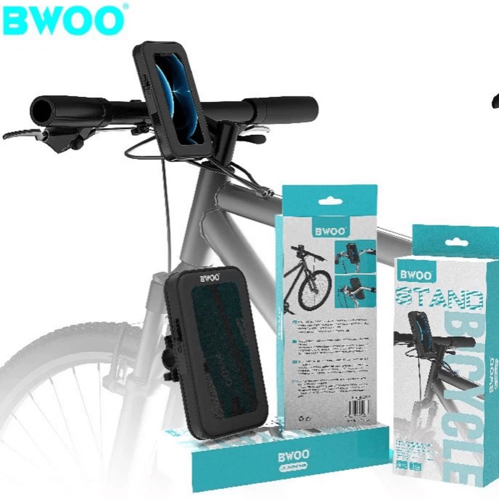 SOPORTE DE CELULAR PARA BICICLETA MOTOCICLETA, UNIVERSAL BO-ZJ112 BWOO