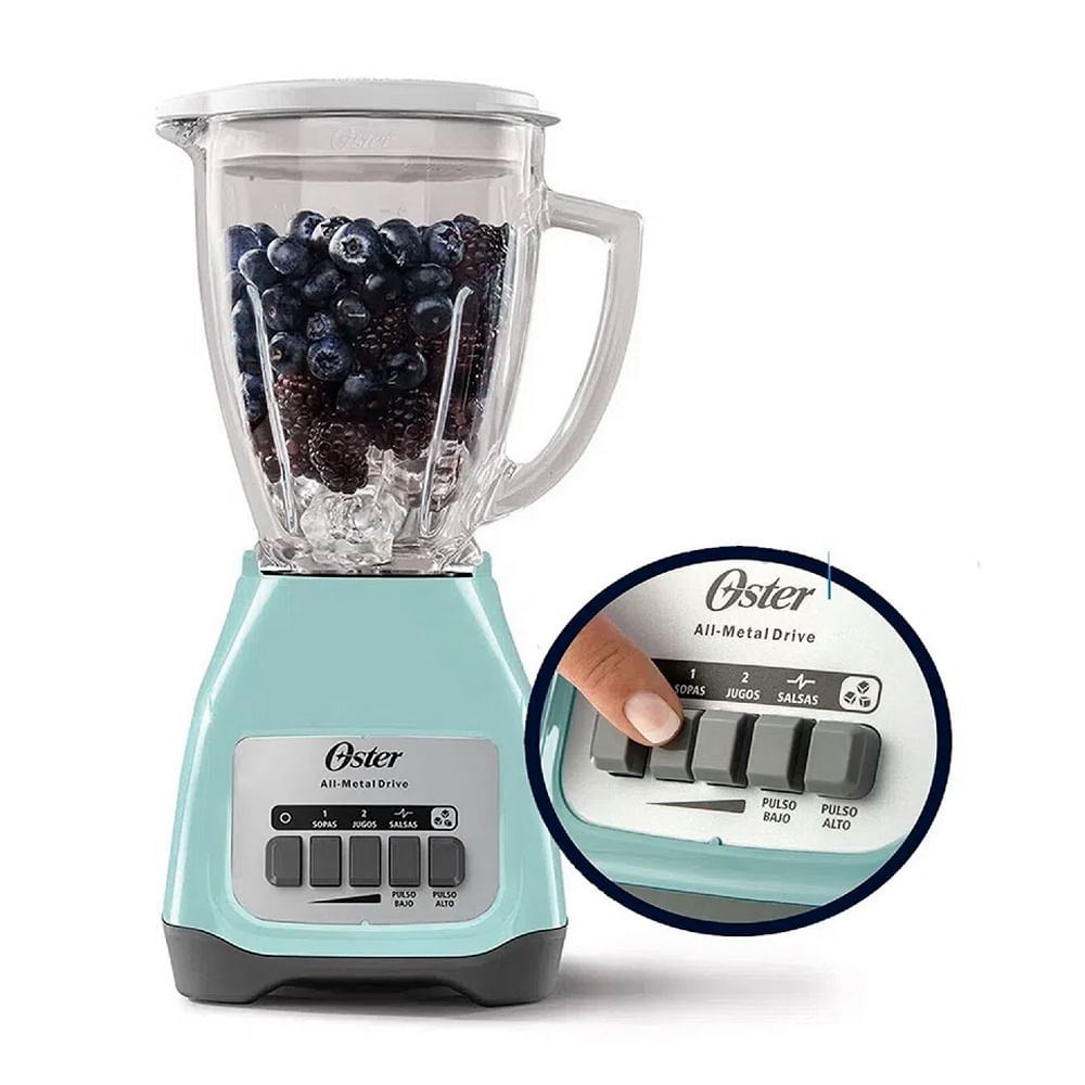 Licuadora Oster 2V más Pulso 1.5Lt BLSTKAG-VPB
