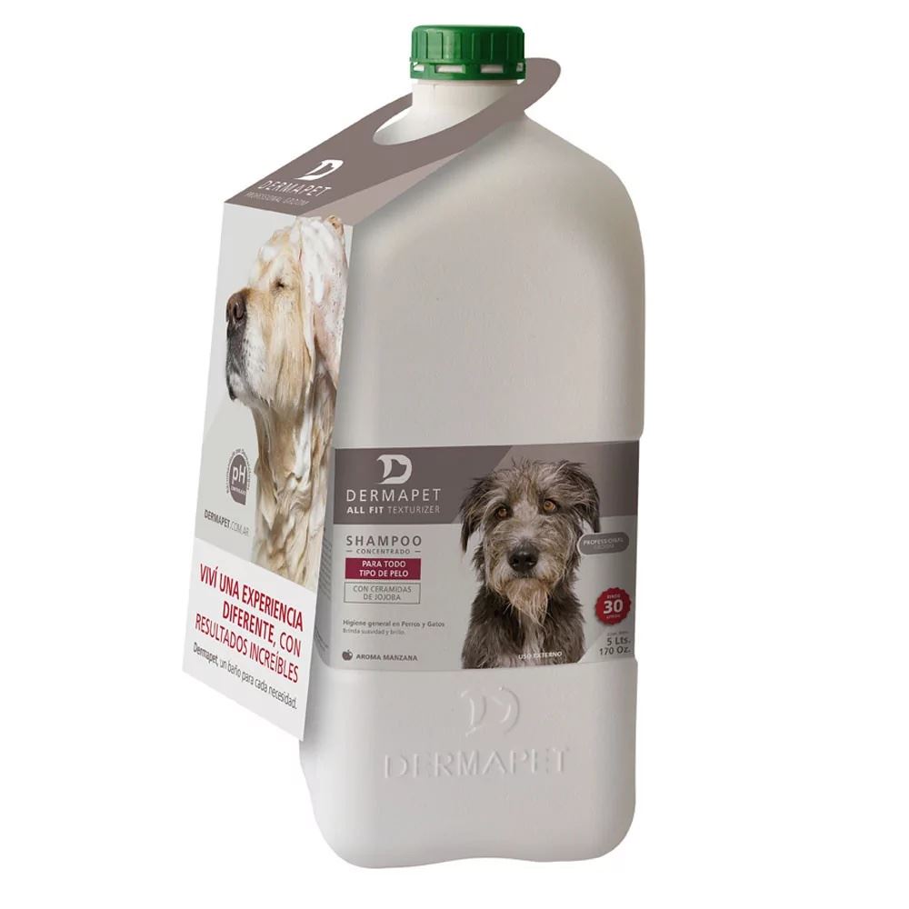 Shampoo para Perros y Gatos Dermapet All Fit Texturizer 5L