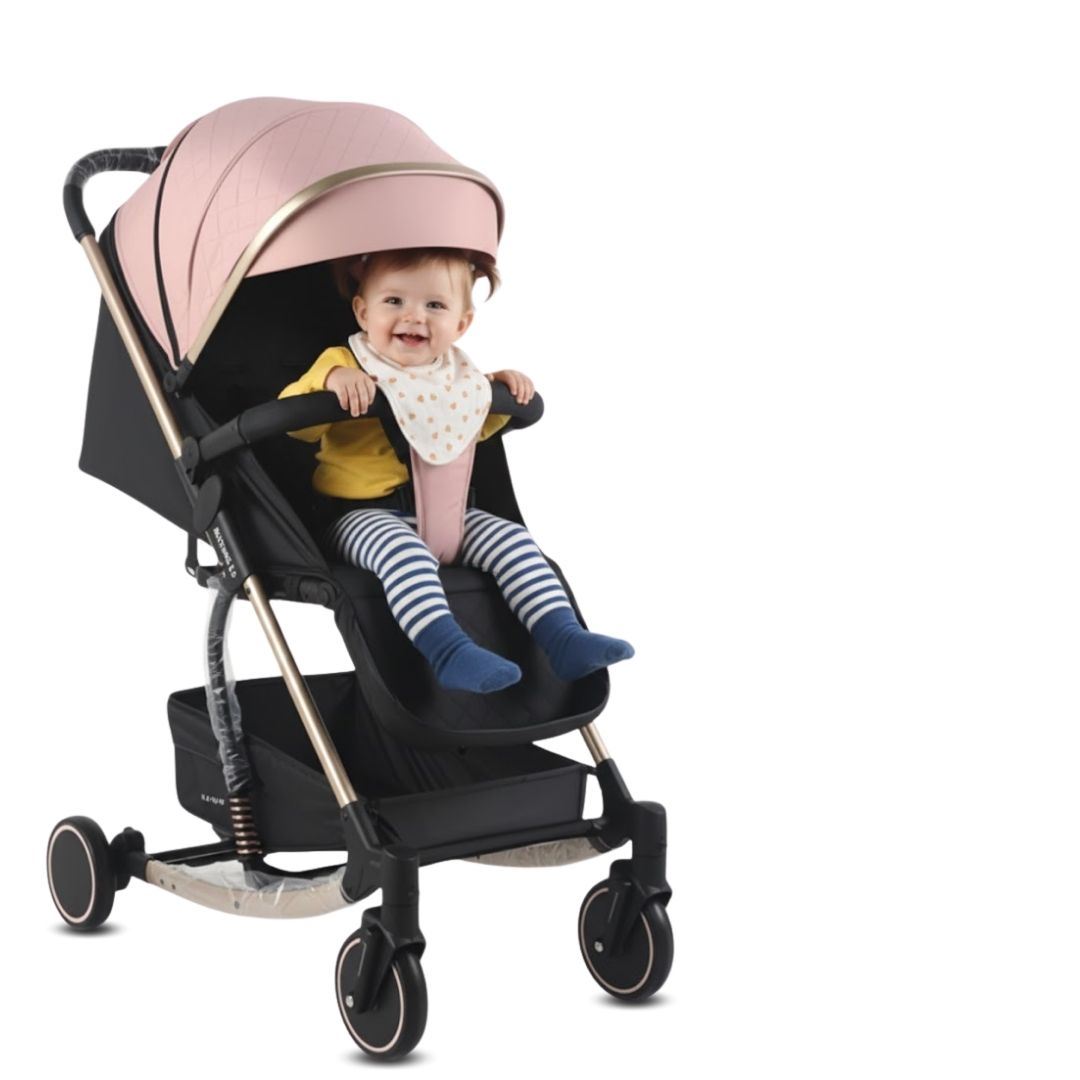 Coche Mecedora Maleta de Lujo «ROCKING PRIME» Melon