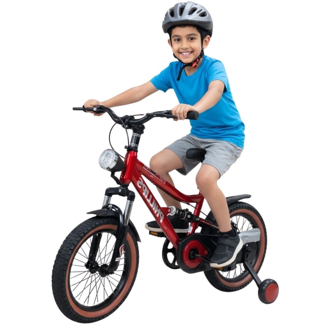 Bicicleta Deportiva Aro 16 «ROCKET» para Niños Red