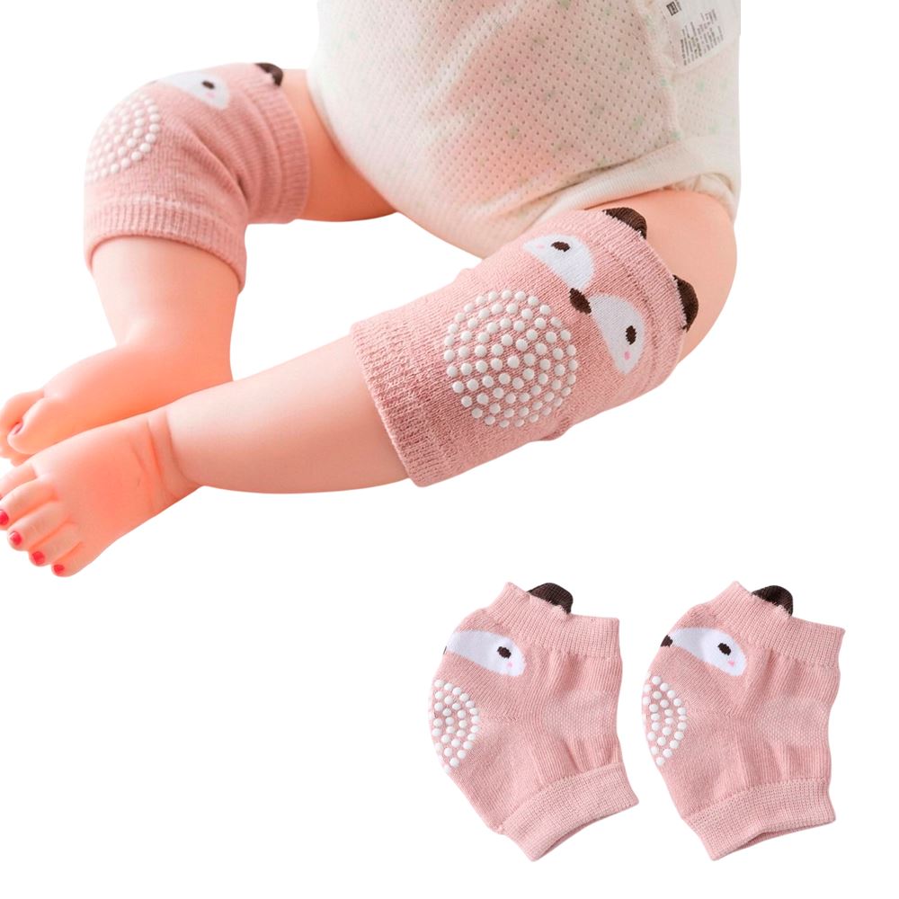 Protector de rodilla reno rosado para Bebe rodillera