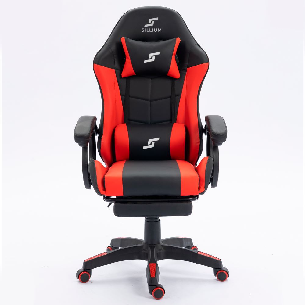 Silla Gamer Reclinable Rojo Sillium