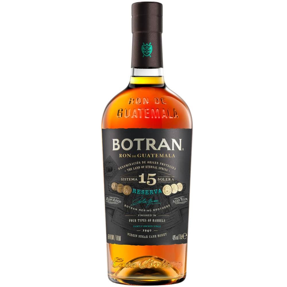 Ron Botran añejo 15 años reserva. Guatemala