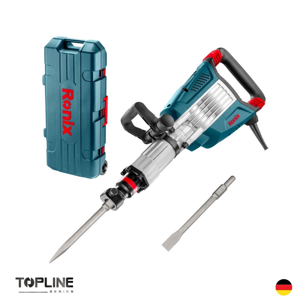 Martillo Demoledor INDUSTRIAL 1750W 15.5KG SDS HEX RONIX 2802