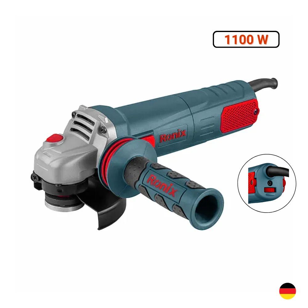 Amoladora Angular 4 1/2″ 1100W RONIX 3100 Con Regulador De Velocidad