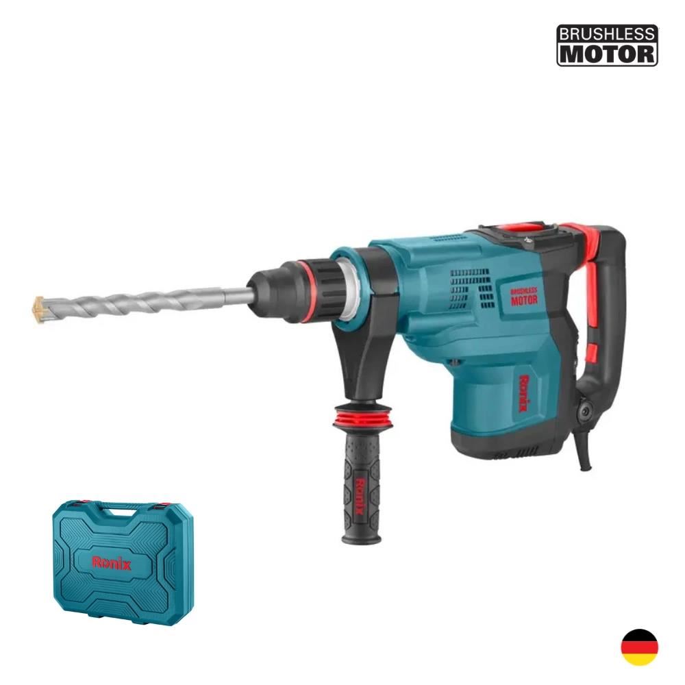 Rotomartillo Brushless 1350W 9KG INDUSTRIAL SDS MAX RONIX 2748