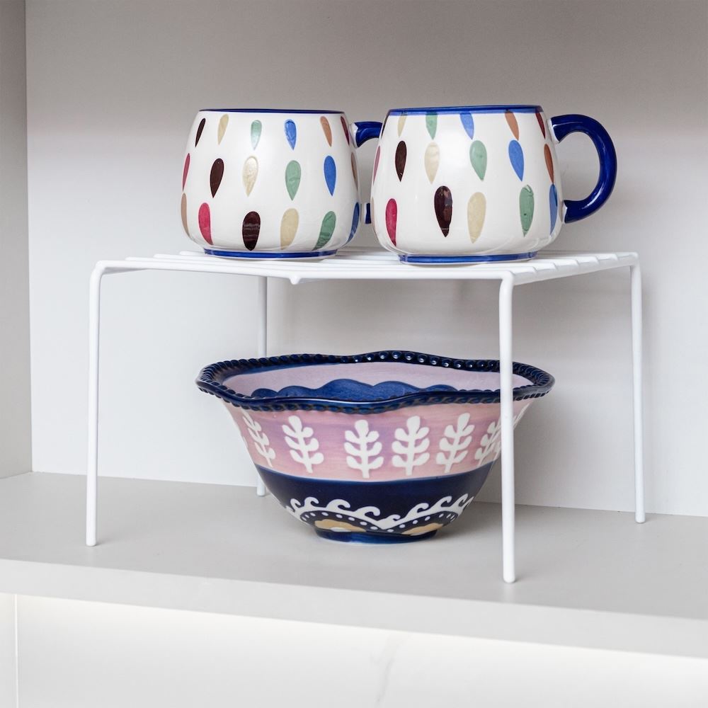 Repisa plastificada 20x25 cm blanco Más Casa Perú