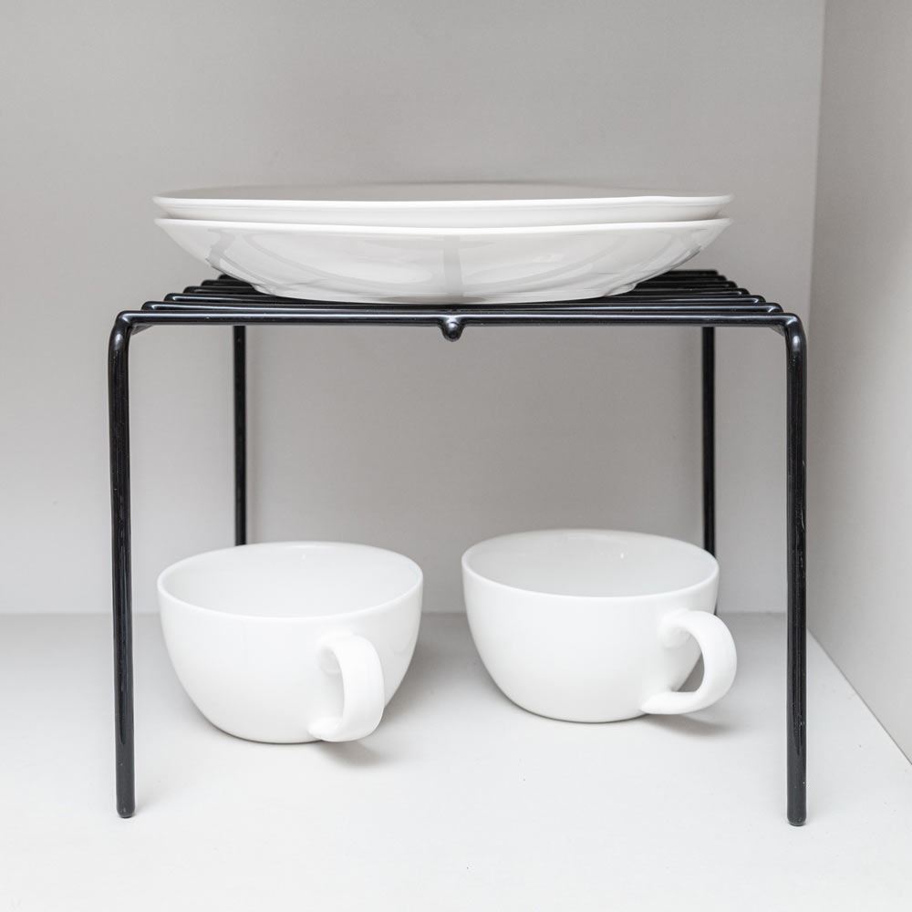 Repisa para reposteros de cocina negro (20 x 20 cm) Más Casa Perú