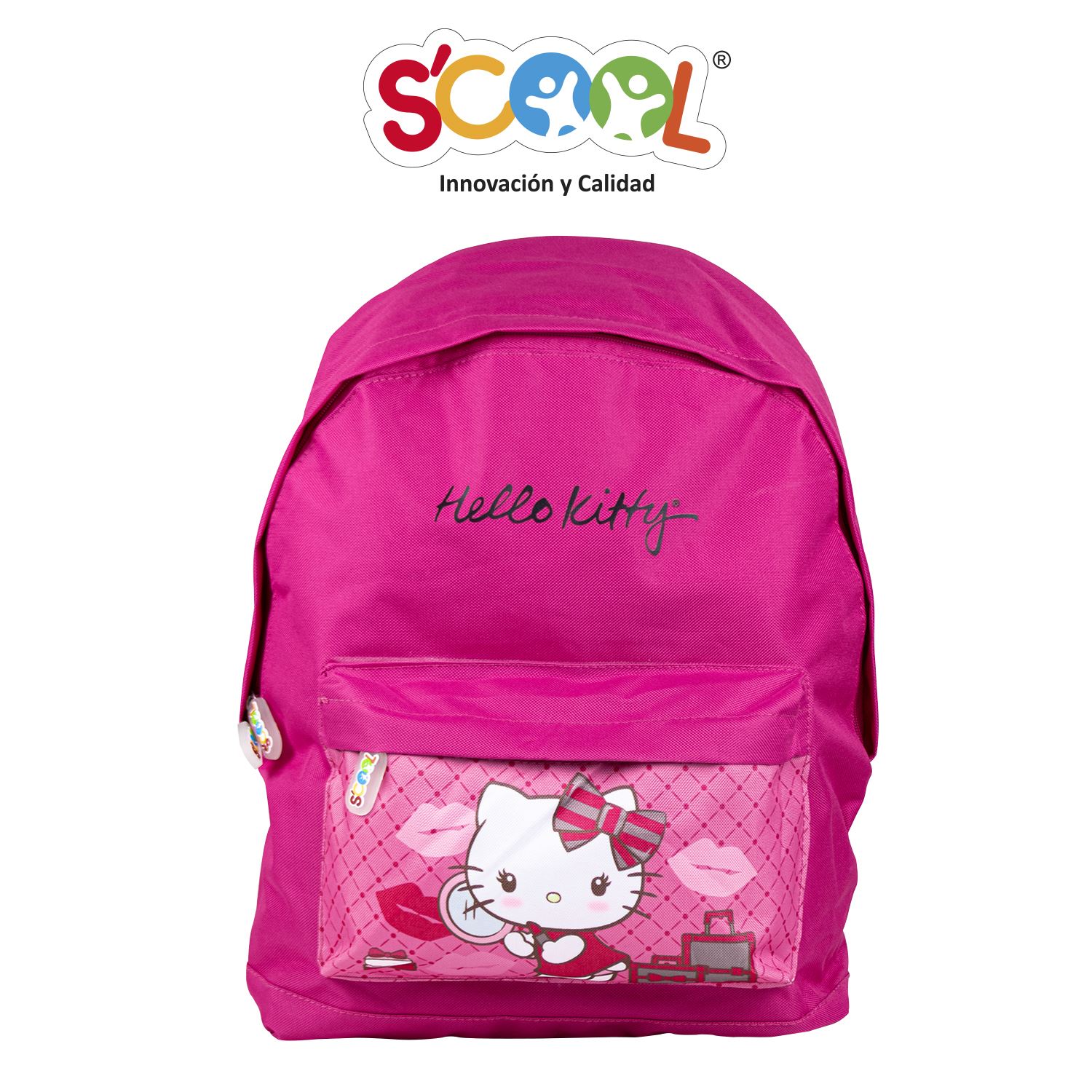 Scool - Mochila Kombat Oficio Tela Hello KittyA