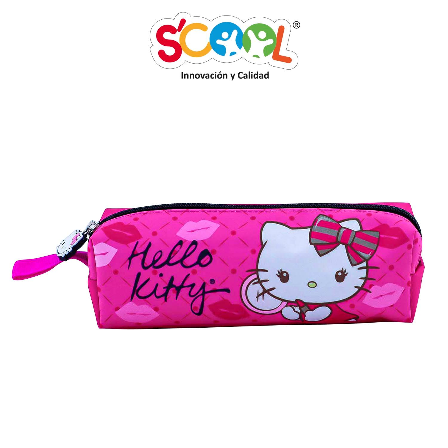 Scool - Cartuchera Escolar Recta Tela Hello KittyA