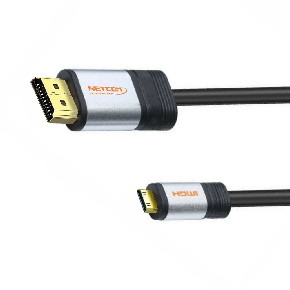 Cable Displayport a Displayport Netcom PVC Macho 3 Metros 4k DP a