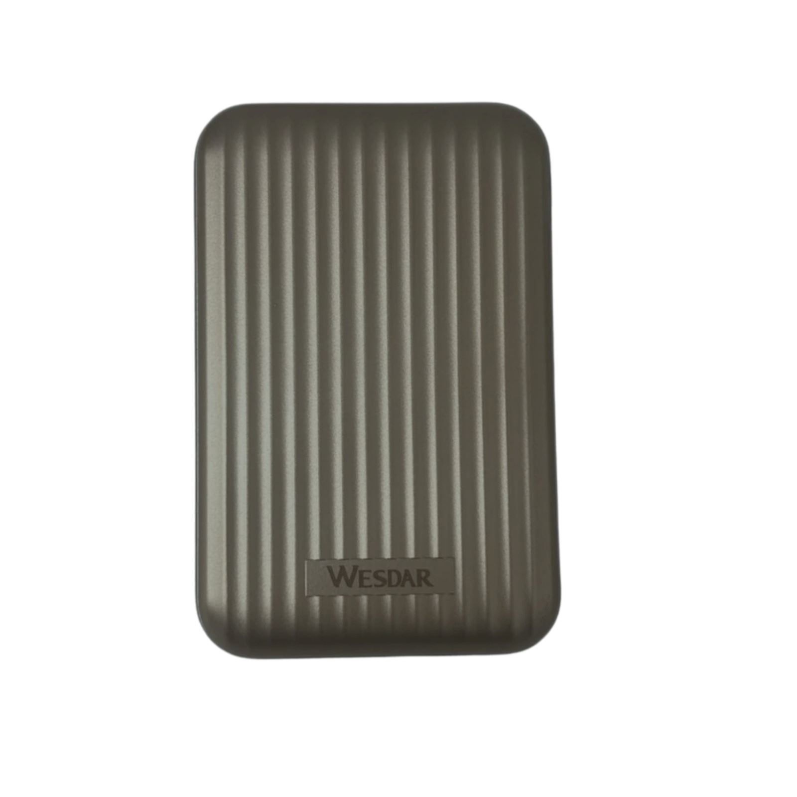 Wesdar - Power Bank Inalámbrico y magnético 5000mah PDQC 15W - Gris