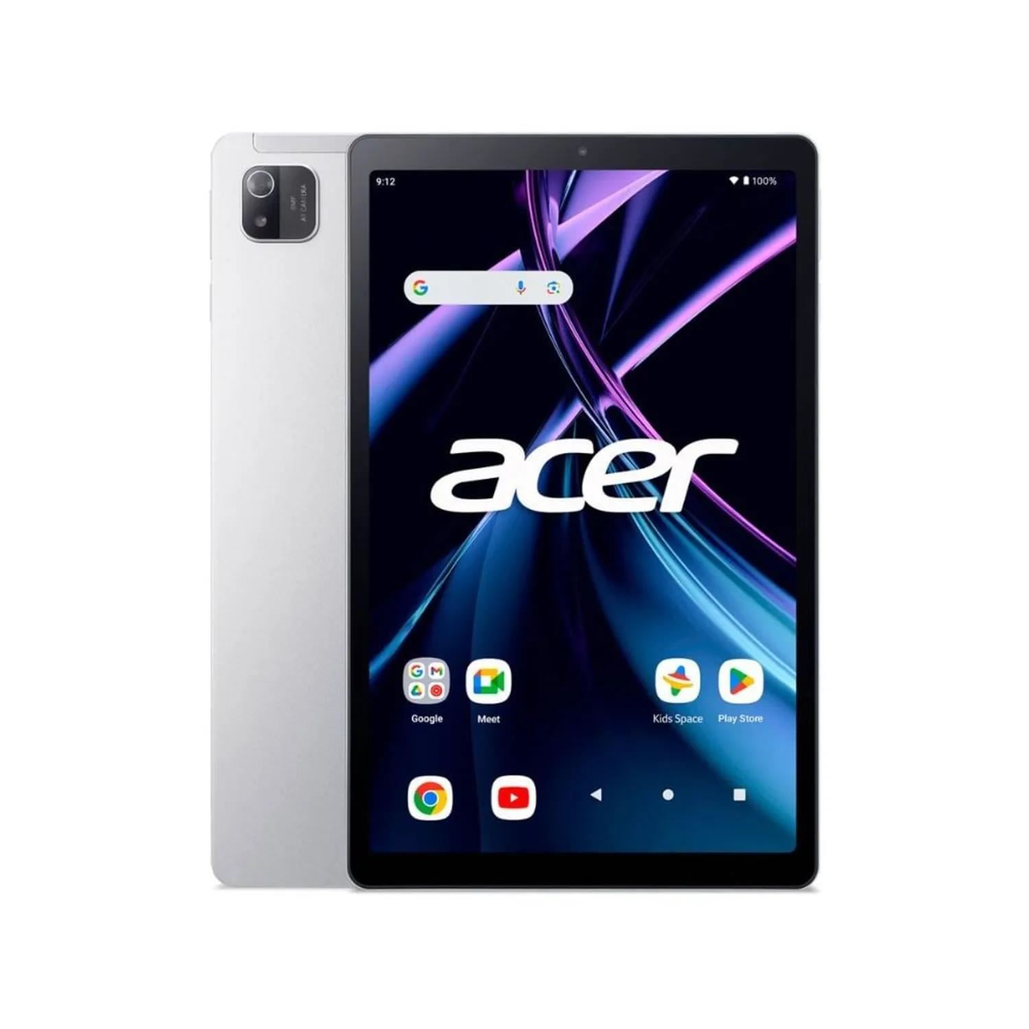 Tablet Acer Iconia Tab A10-21 10.1” IPS 4GB RAM 128GB ROM A24003 Android 14 -  Plata