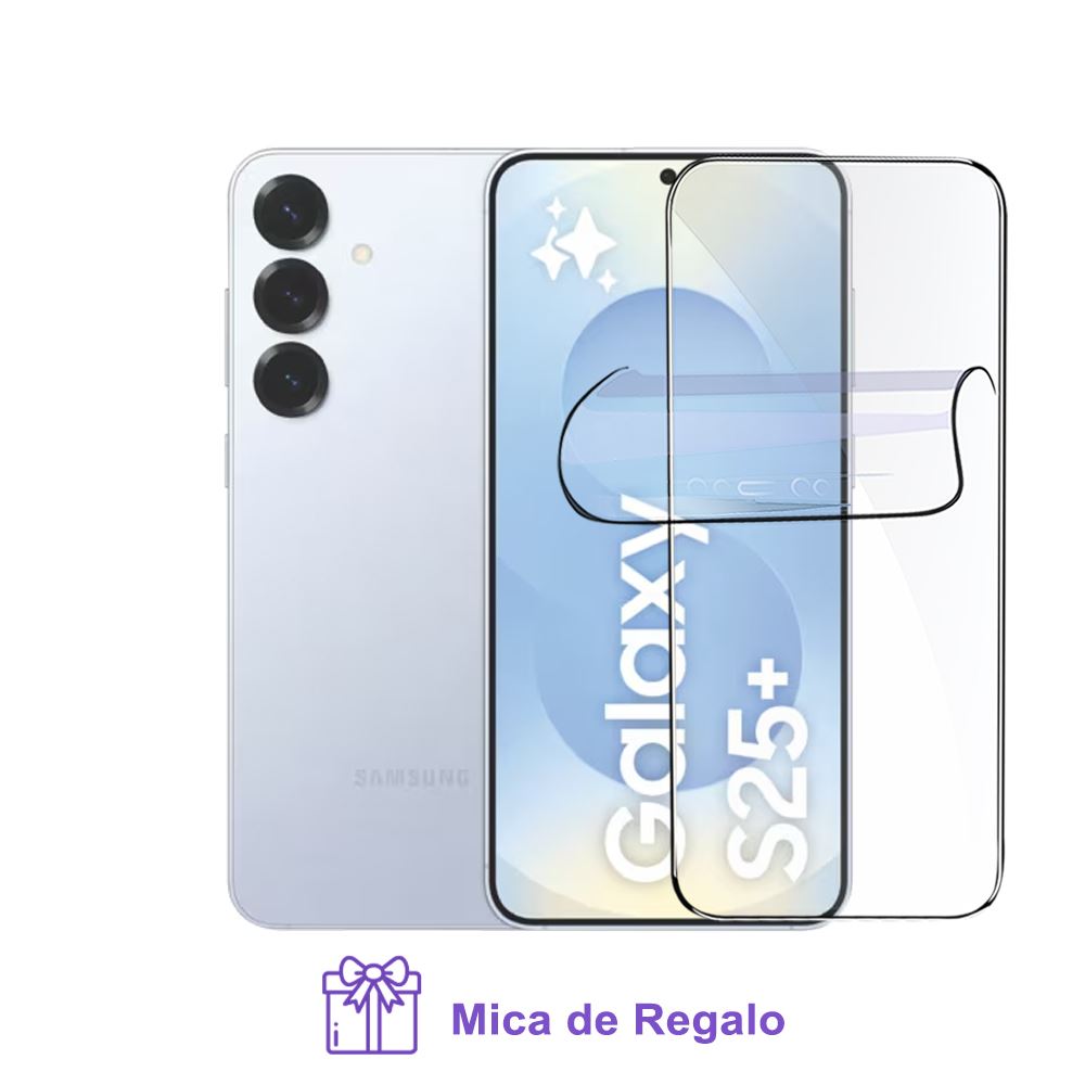 SAMSUNG GALAXY S25 PLUS 12GB RAM ICY BLUE 512GB ROM + MICA HIDROGEL