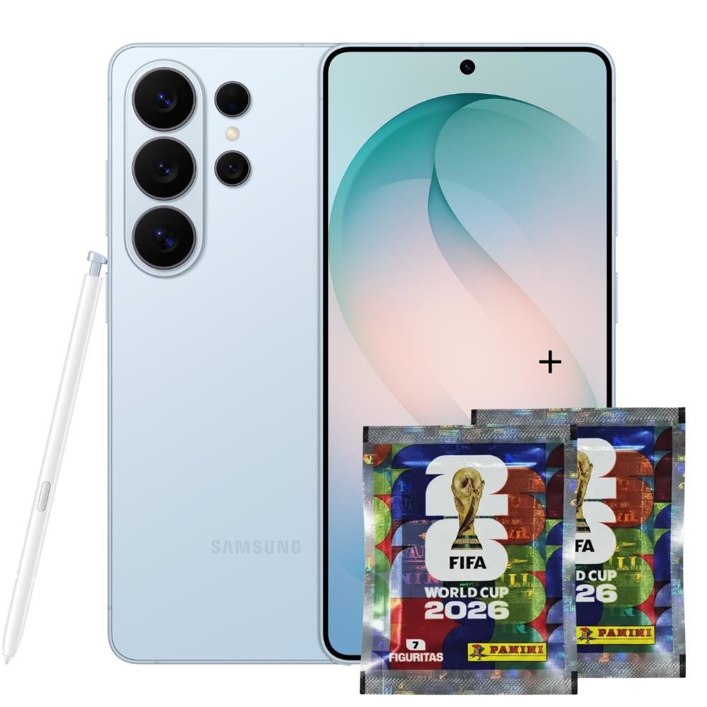 SAMSUNG S26 ULTRA 12GB 512GB SKY BLUE + 2 SOBRES DEL MUNIDAL PANINI