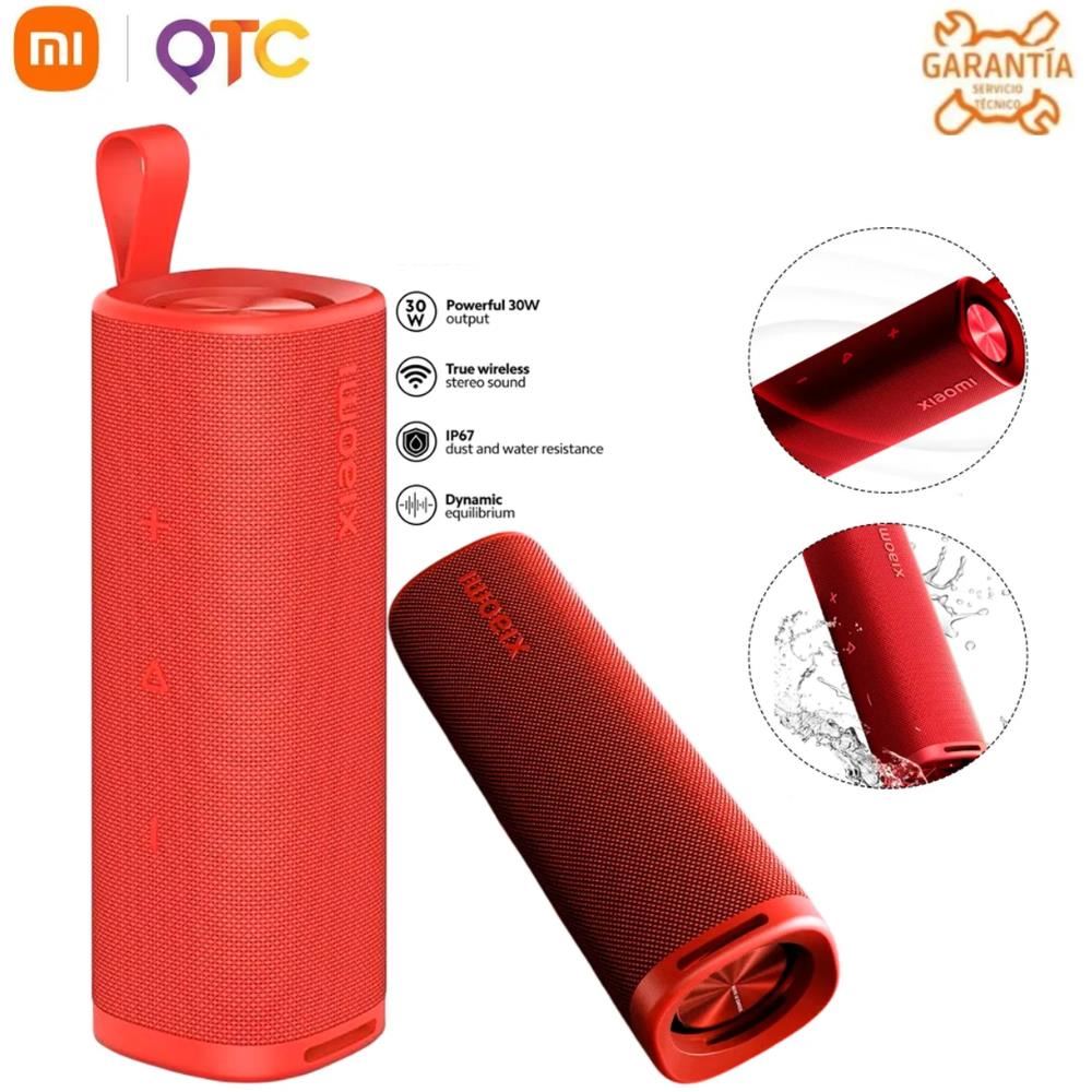 Parlante Bluetooth Xiaomi Stereo 30W S29D IP67 Rojo