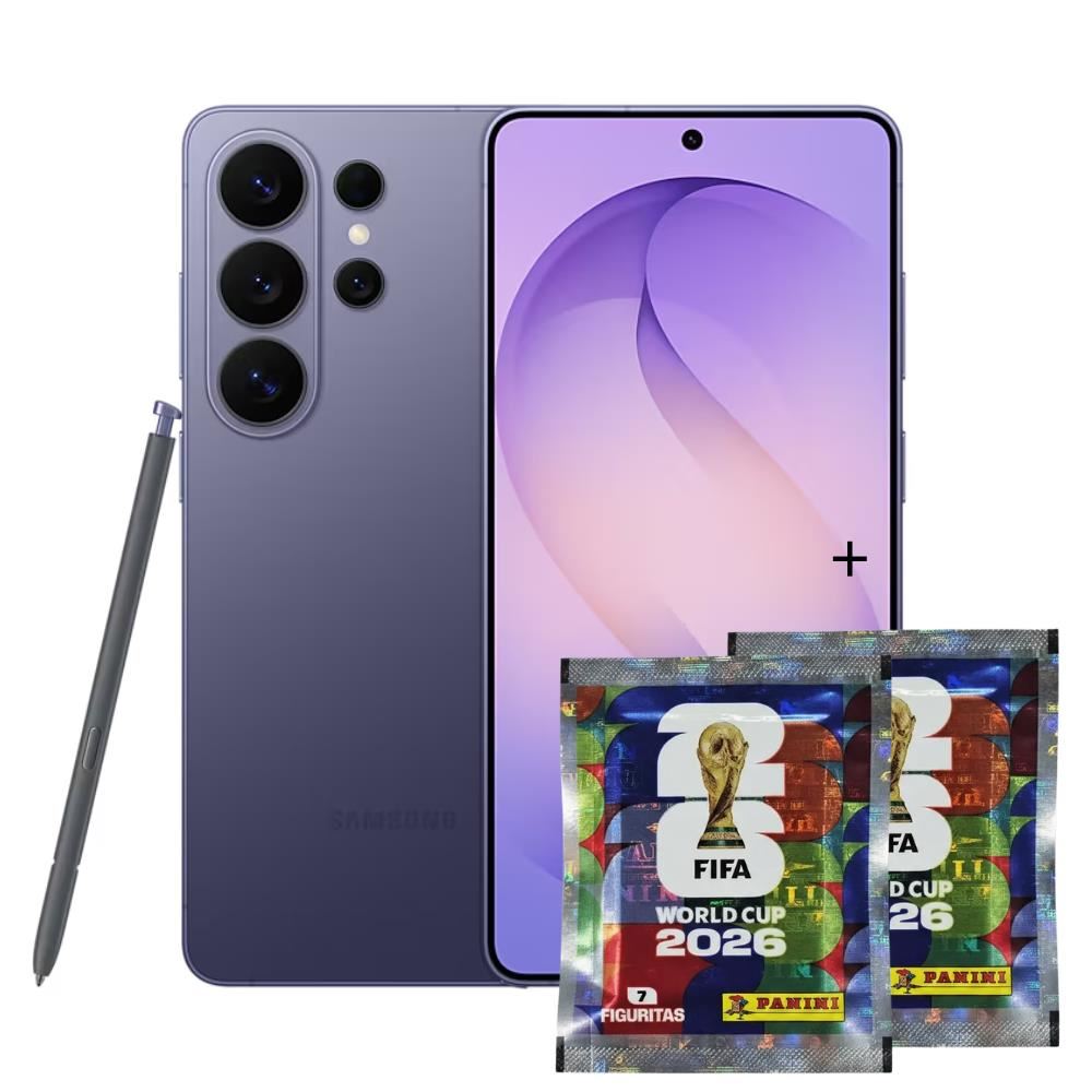 SAMSUNG S26 ULTRA 12GB 256GB COBALT VIOLET + 2 SOBRES DEL MUNIDAL PANINI