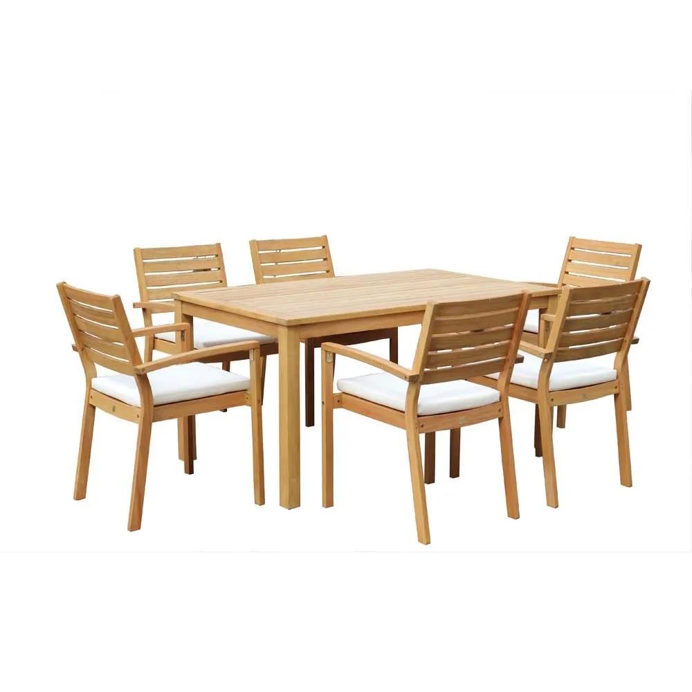 COMEDOR DE TERRAZA SAMI 6 SILLAS - FALOTIH 3M - FLT3MTERRA032