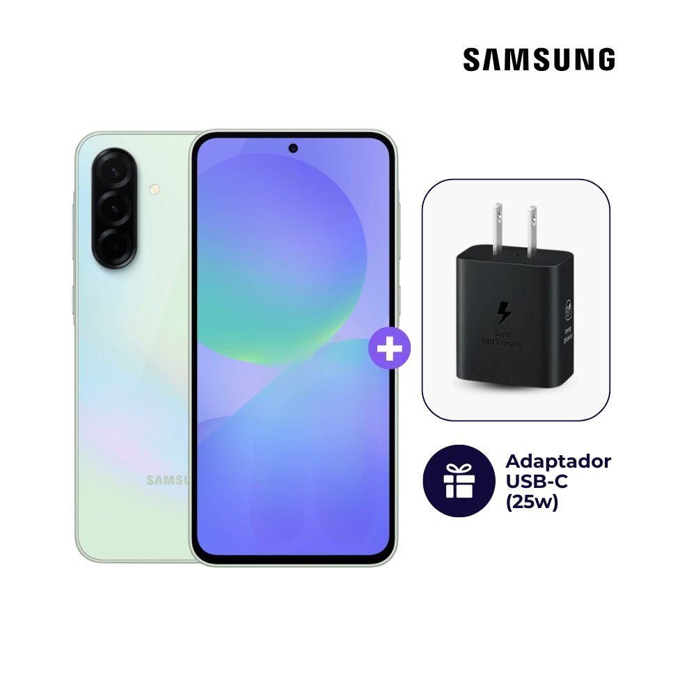 Samsung Galaxy A36 5G 256GB 8GB Verde + Adaptador USB-C Samsung Original 25W
