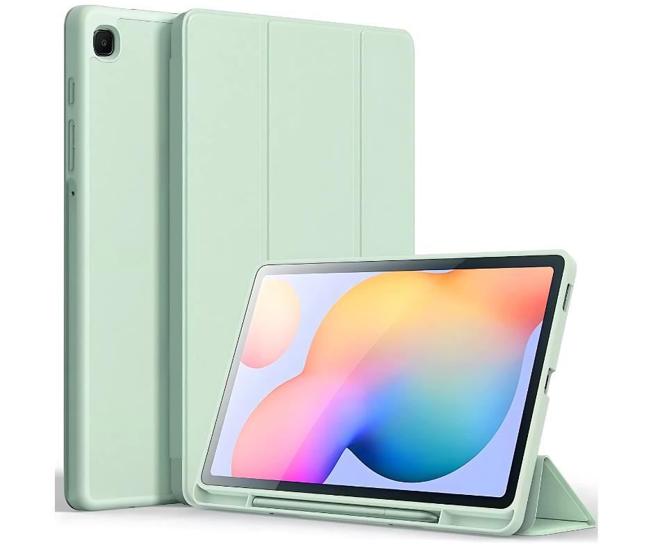 Smart Case para Samsung S6 Lite Verde claro