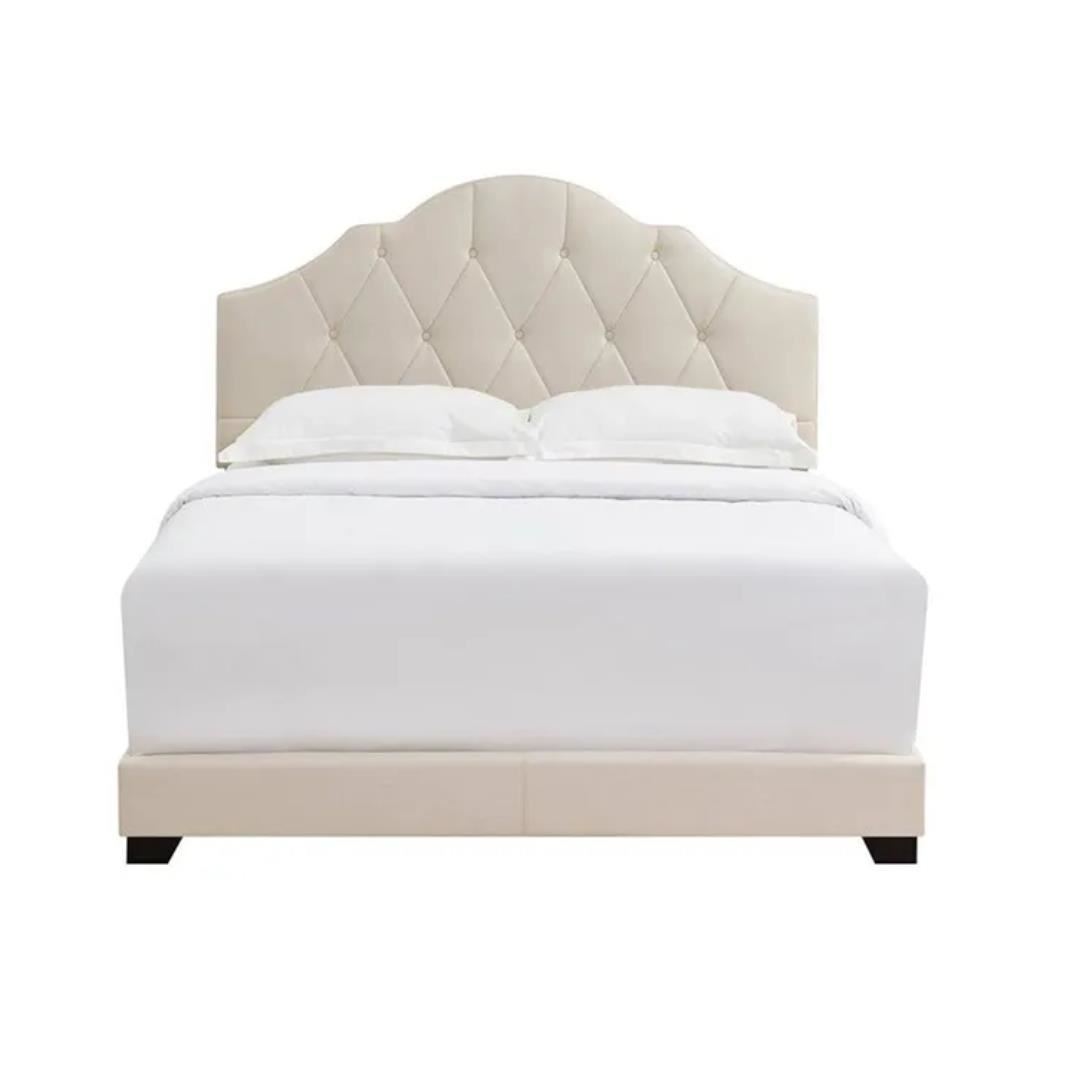 CAMA TAPIZADA SANTI 1.5 PLZ - FALOTIH 3M - FLT3MCAM043-15