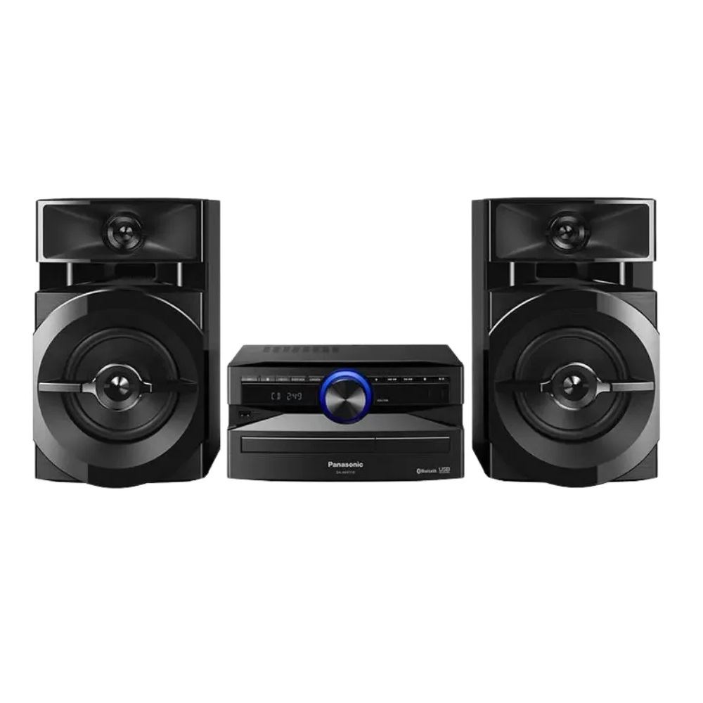 Equipo de Sonido Panasonic SC-AKX110PSK Bluetooth 300 Watts Negro