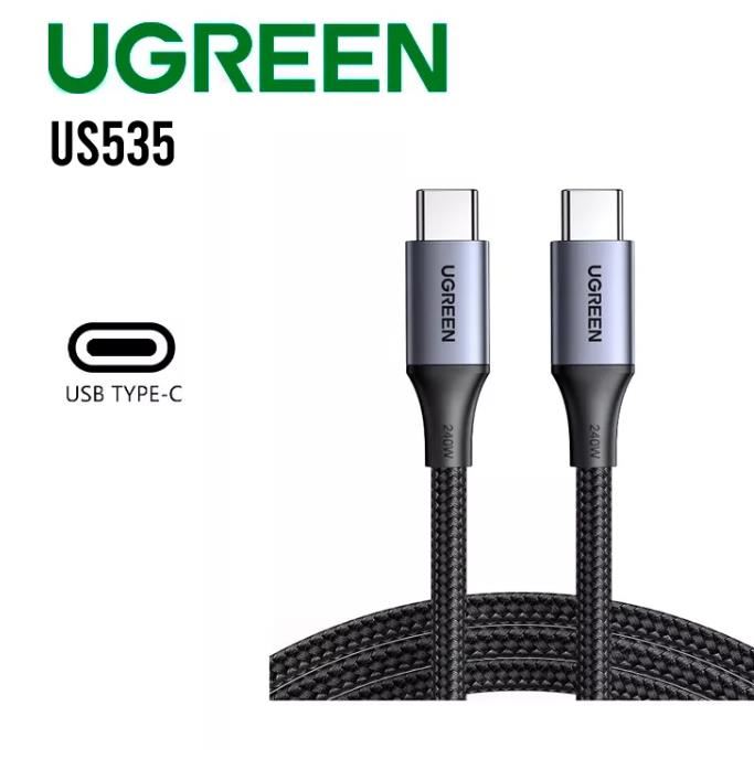 Cable Original UGREEN US535 Tipo C a Tipo C 240w